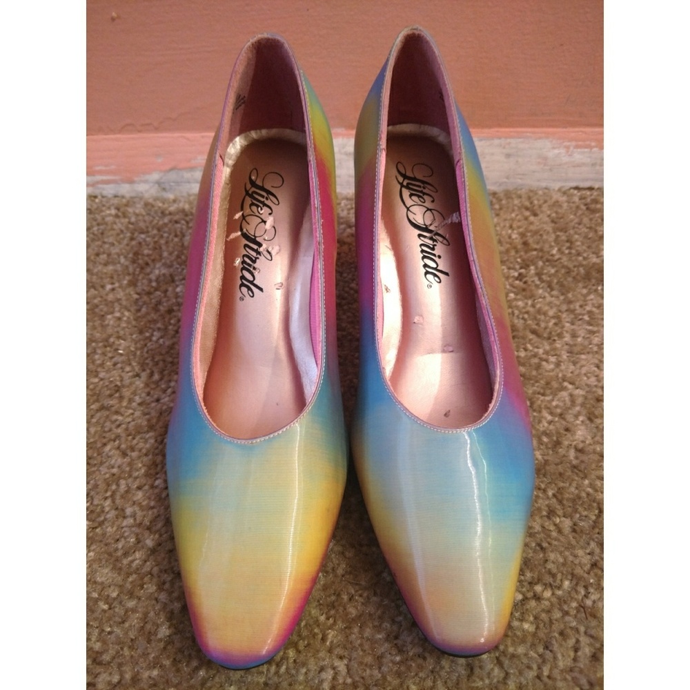 Life Stride Holographic Heels *Super Rare*